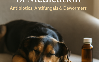 The Hidden Cost of Medication: Understanding Antibiotics, Antifungals &amp; Dewormers in Dogs