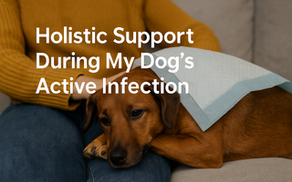 Holistic Support during my dog's active infection