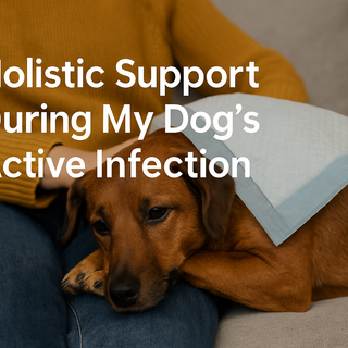 Holistic Support during my dog's active infection