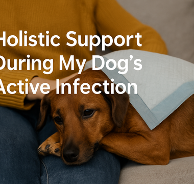 Holistic Support during my dog's active infection