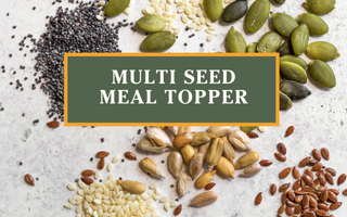 Multi-Seed Coconut Topper for Pets