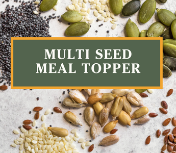 Multi-Seed Coconut Topper for Pets