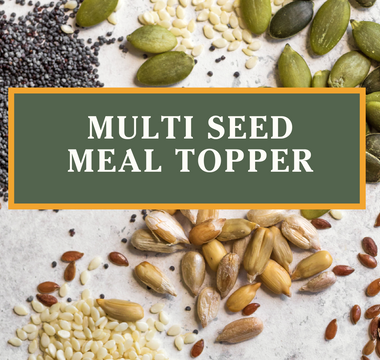 Multi-Seed Coconut Topper for Pets