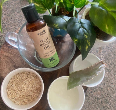 DIY Paste to soothe red itchy rashes